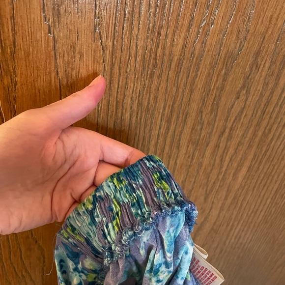 Mossimo XS Blue Flower Skirt - Picture 5 of 6